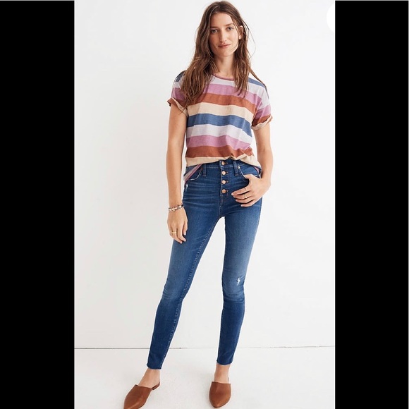 Madewell Denim - Madewell 10" High-Rise Skinny Jeans  sz 29